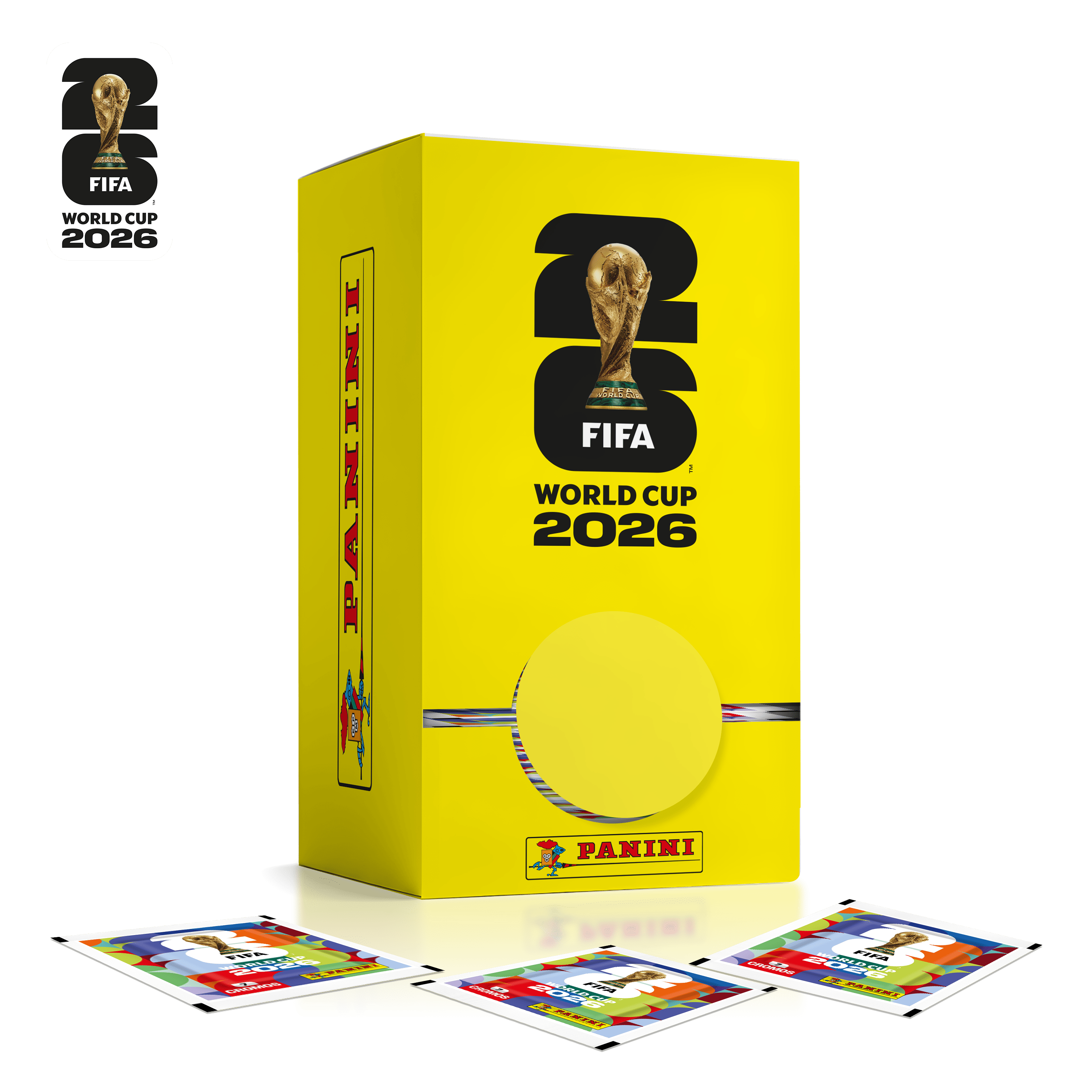 Kit com 100 Envelopes e Dispenser FIFA World Cup 2026