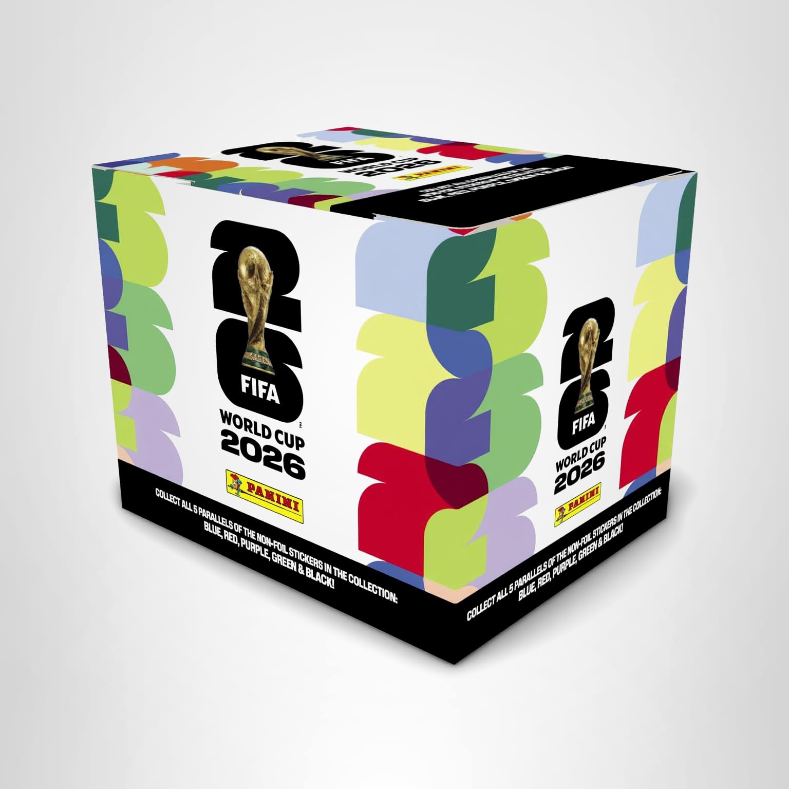 Box com 100 Pacotes de Figurinhas FIFA World Cup 2026