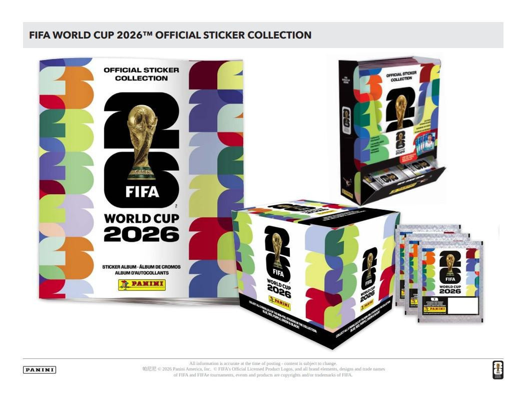 Kit Premium FIFA World Cup 2026 com Álbum + Adrenalyn + 50 Figurinhas